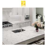 Customized Design Quartz Slabs For Counter Top Kitchen Quartz Top