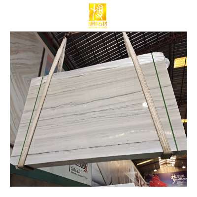 High Quality Palissandro White Natural Marble Slab White Big Natural Marble Slab White