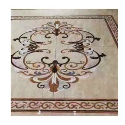 Beautiful stone marble mosaic medallion for bathroom floor and wall designs