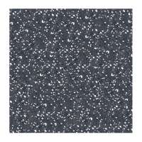 Low price 600x600mm Antique black terrazzo pattern design rustic style floor tile