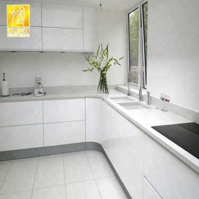 Hotel popular high quality polar white quartz countertops