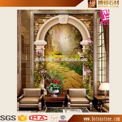 2016 classic style Design Tv Background Decorative Tv Wall Panel