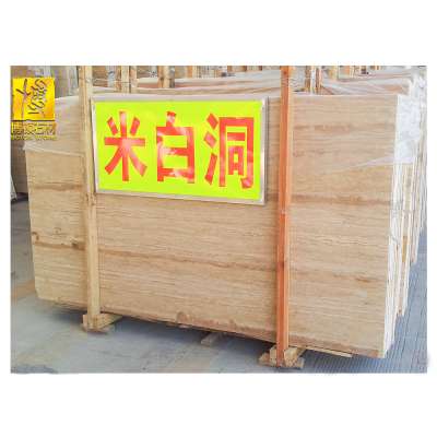 In Stock Product Beige Outdoor Travertine Tile for Floor